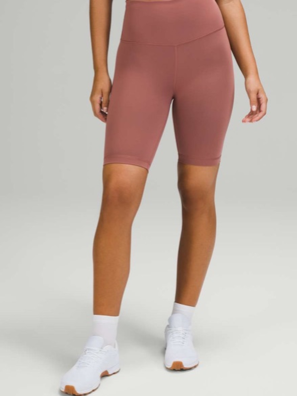 lululemon athletica High-Rise Bike Shorts in Dusty Rose